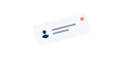 Inbox notification showing completed patient form
